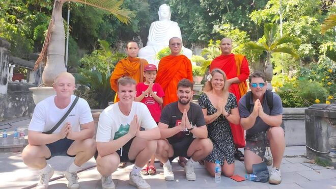 Half Day Lady Buddha, Marble Mountains, and Am Phu Cave Tour - Transportation Details