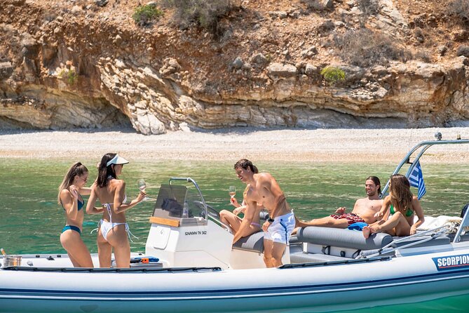 Half Day Nafplio - Spetses RIB Cruise - Snorkeling and Swimming