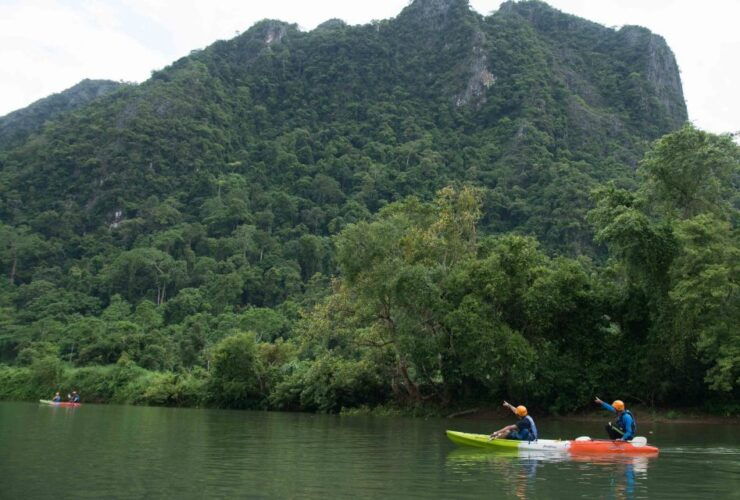 Half-Day Nam Song River Kayak Tour With Zipline or Tham None - Tour Highlights
