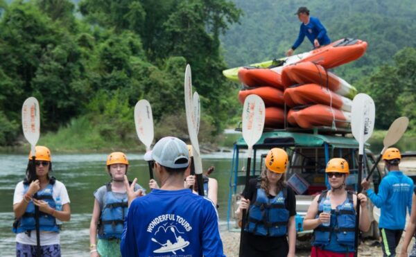 Half-Day Nam Song River Kayak Tour With Zipline or Tham None - The Sum Up