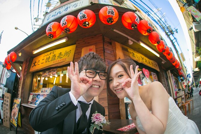 Half Day Private Couple Photography Experience in Osaka - Additional Info