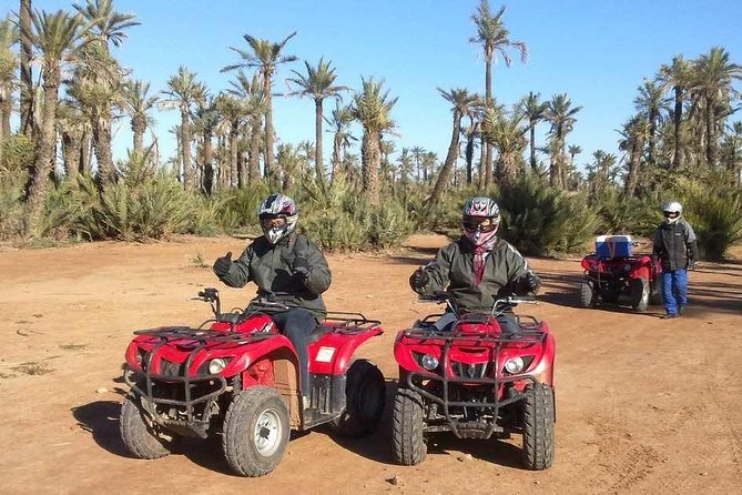 HALF DAY Quad Palmeraie Marrakech - Pickup Information