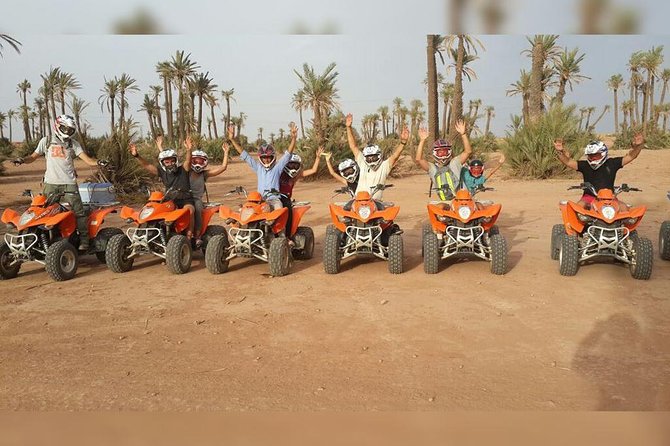 HALF DAY Quad Palmeraie Marrakech - Frequently Asked Questions