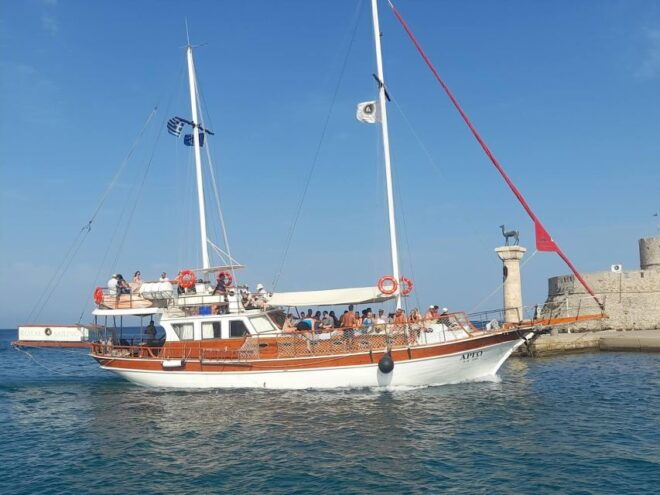 Half-Day Rhodes Cruise ( Unlimited Drinks, Snacks) - Activities on Board