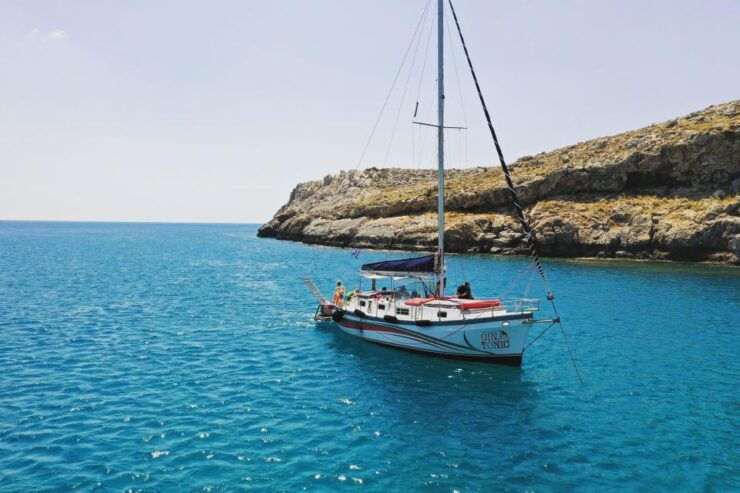 Half Day Sailing Cruise Around Lindos - Itinerary