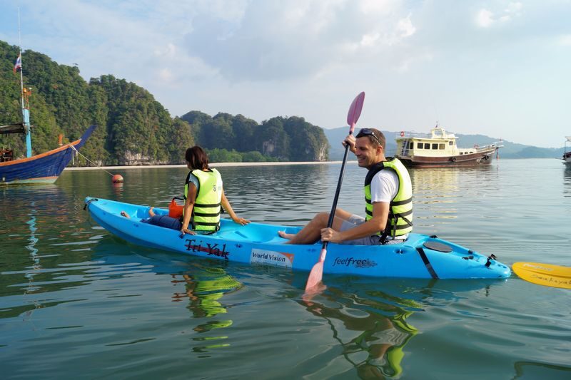 Half Day Sea Kayaking Adventure in Ao Thalane Bay from Krabi - Choosing lunch, morning, or afternoon