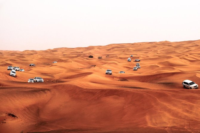 Half-Day Small-Group Dubai Desert Dune Bashing - 4x4 SUV Land Cruisers