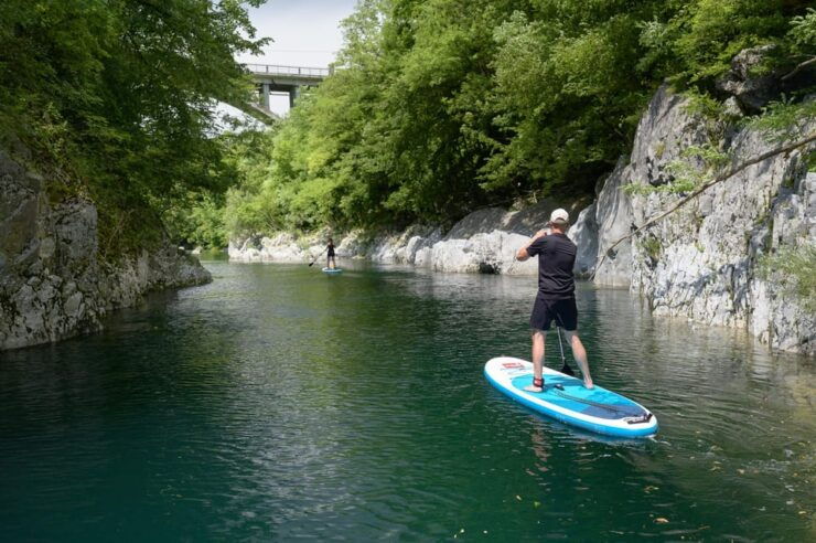 Half Day Stand-up Paddle Boarding on the Soča River - Itinerary