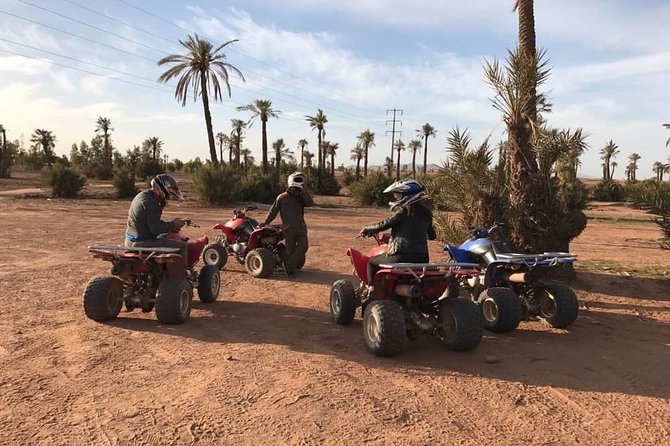 Half Day Tour Quad In Palm Golve , Desert ,Marrakech - Tour Details