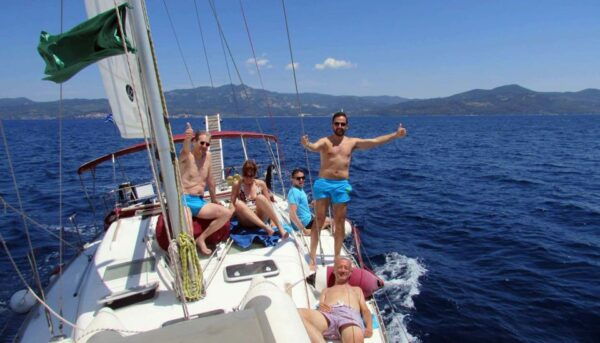 Halkidiki: Private Sailing Boat Cruise With Swim Stops - Common Questions