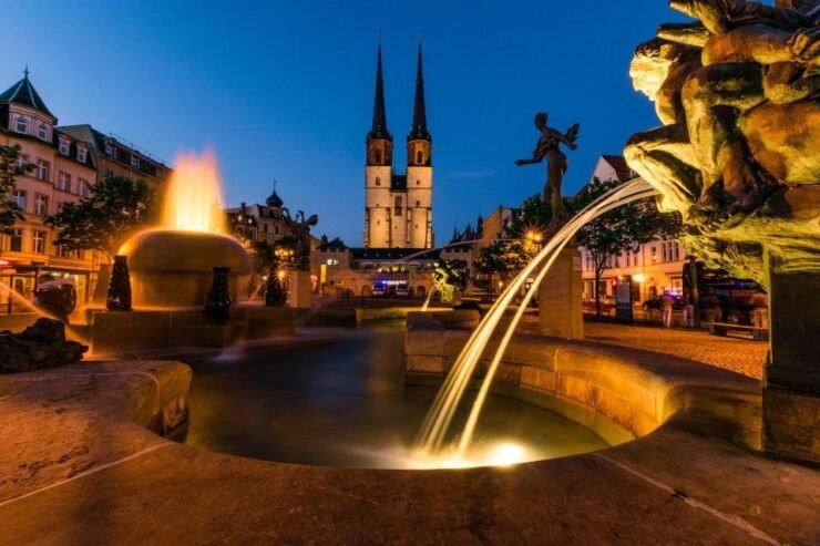 Halle: Private Guided Walking Tour - Tour Details and Options