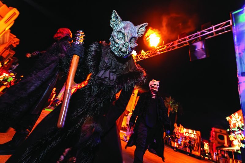 Halloween Horror Nights Tickets at Universal Studios Hollywood - Ride the Terror Tram through the studio grounds