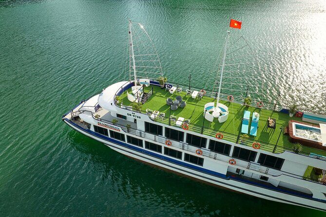 Halong 1 Day with Premium Cruise, Buffet Meal, Sunset Party - Lunch: Vietnamese Cuisine on Board