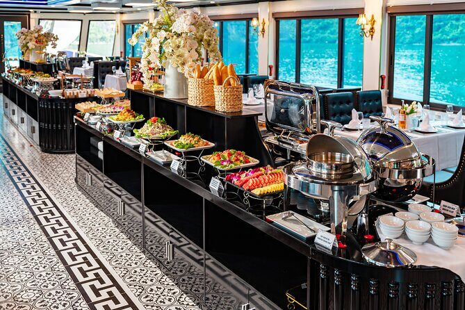 Halong 5-Star Day Cruise, Buffet, Jacuzzi Pool and Kayaking - FAQs