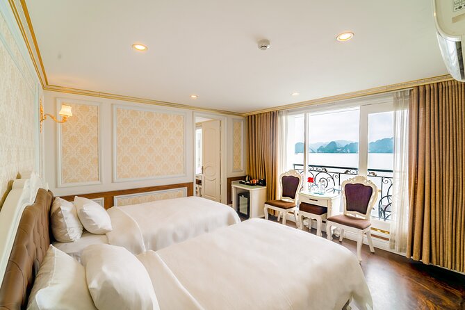 Halong Aquamarine Cruise Luxury 2 Days 1 Night Tour on Bay - Common Questions