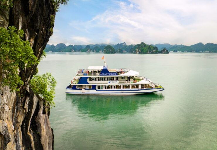 Halong: Arcady 5 Star Day Cruise, Buffet Lunch, Wine & Fruit - Tour Overview