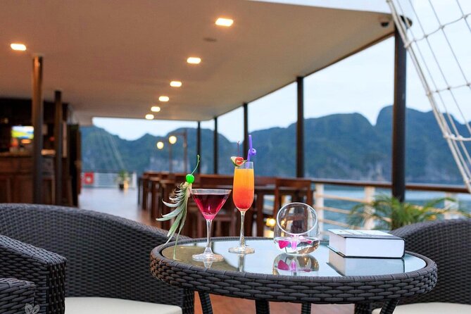 Halong Bay 2 Days 1 Night on Orchid Trendy Cruise 5 Star Orchid Cruises - Exquisite Dining Experience
