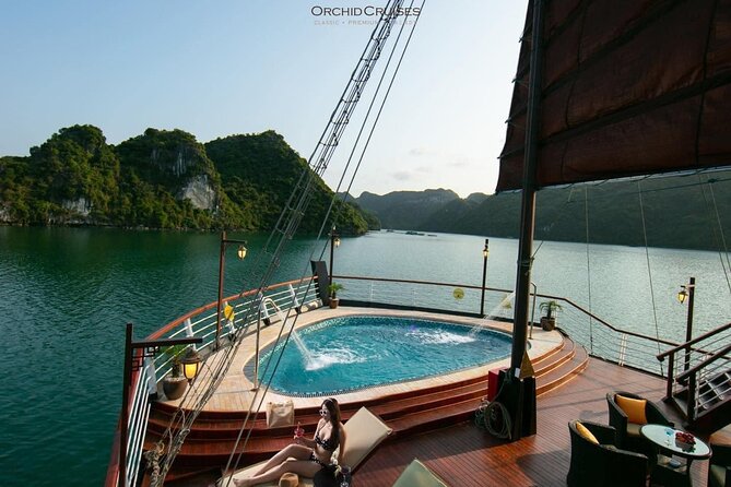 Halong Bay 2 Days 1 Night on Orchid Trendy Cruise 5 Star Orchid Cruises - The Sum Up