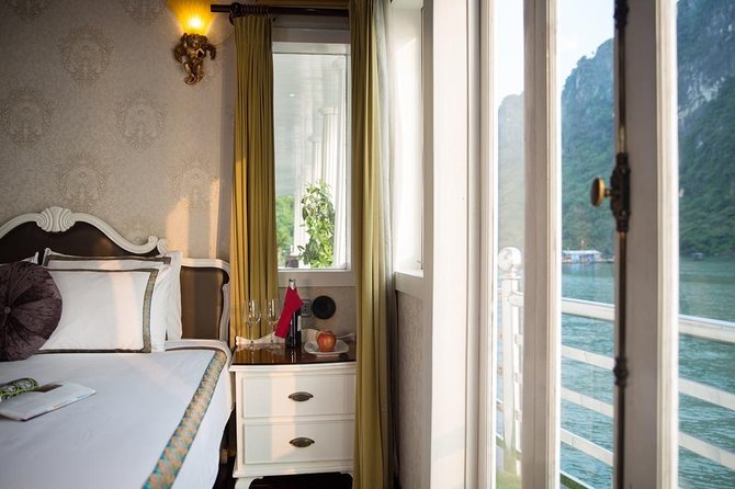 Halong Bay 2D/1N at BEST CRUISES: Meals, Kayak, Cave, Island - CHEAPEST PRICES - Onboard Dining and Cabin Stay