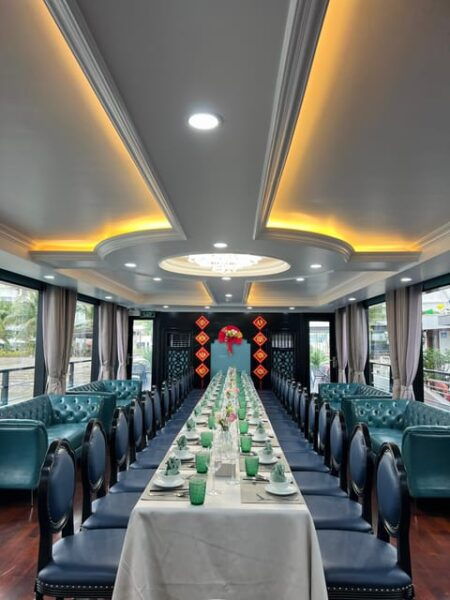 Halong Bay: 5-Star Pamela Dinner Cruise With Live Music - Tips for Enjoying the Cruise