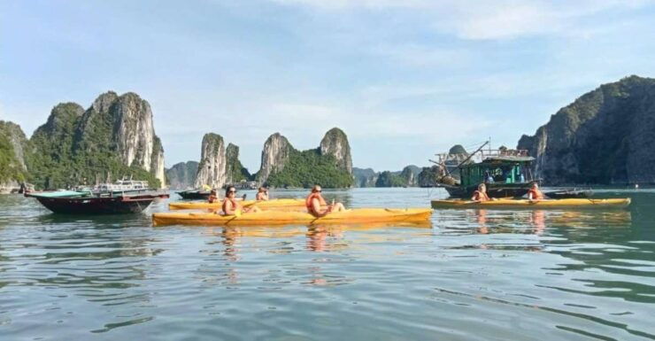 Halong Bay 6 Hours Deluxe Cruise Trip, Lunch, Kayaking, Swim - Key Highlights