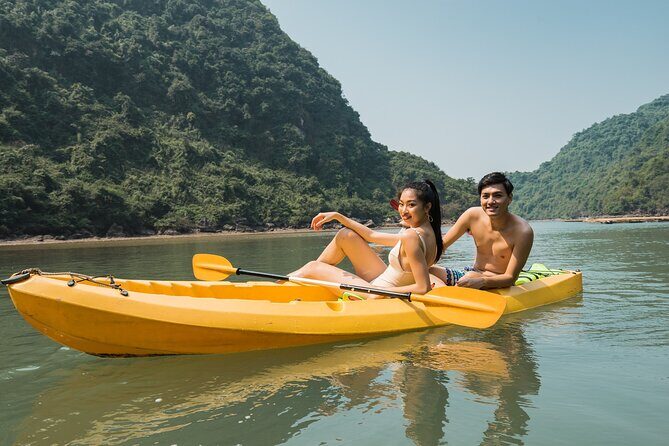 Halong Bay Catamaran Adventure: Kayak, Swim & Slide in Lan Ha Bay - The Itinerary Breakdown: What to Expect