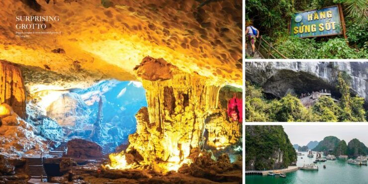 Halong Bay Day Cruise,All Included:Transfer,Lunch,Cave,Titop - Experience Highlights
