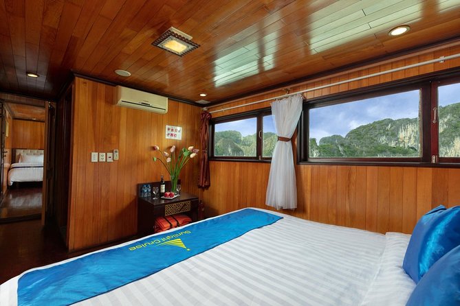 Halong Bay Deluxe Cruise 2 Days/ 1 Nights: Full Meals, Kayaking & Swimming - Pricing and Guarantee
