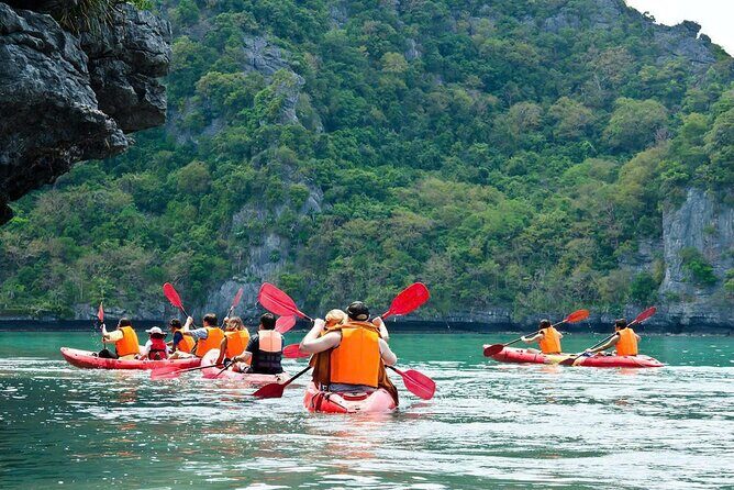 Halong Bay Deluxe Cruise with Lunch, Kayaking & Cave Tour - The Sum Up