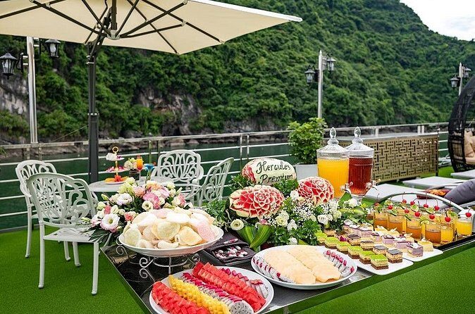 Halong Bay Full Day Luxury Cruise with Buffet Lunch - Frequently Asked Questions
