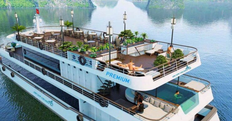 Halong Bay Full Day Tour With 5 Star Arcady Premium Cruise - Hotel Pick-Up Details