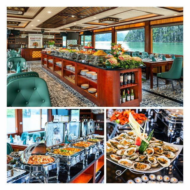 Halong Bay Luxury 5* Cruise With Kayaking & Lunch Buffet - Itinerary