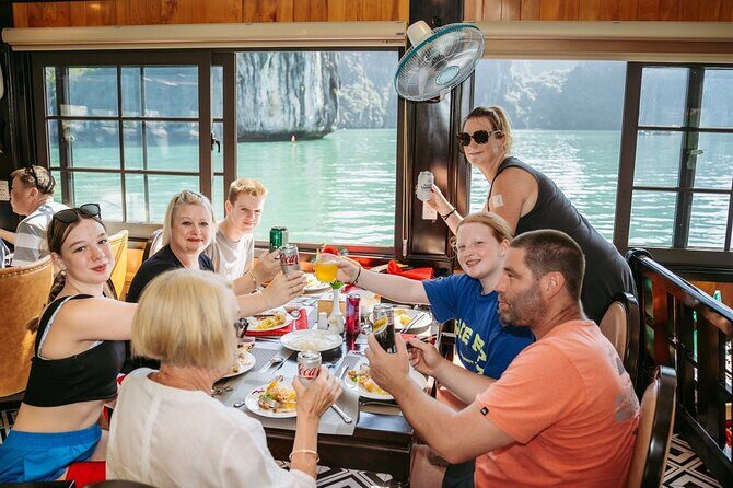 Halong Bay Luxury Cruise Day Tour with Buffet Lunch and Pick Up - Good To Know