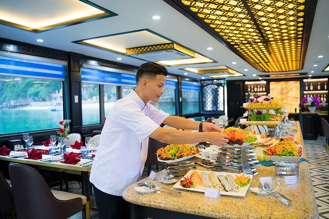 Halong Bay Luxury Cruise One Day Tour From Hanoi: All Inclusive - All-Inclusive Amenities