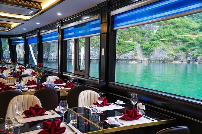 Halong Bay Luxury Cruise One Day Tour From Hanoi: All Inclusive - Onboard Activities and Entertainment