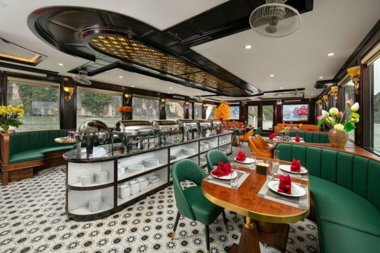 Halong Bay: Luxury Day Cruise, Caves, Kayak & Buffet Lunch - Inclusives and Services