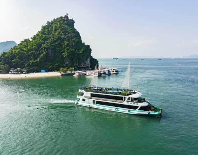 Halong Bay Luxury Day Cruise, Island, Caves, Kayak, Transfer - Itinerary Highlights