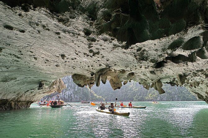 Halong Bay Luxury Day Cruise With Buffet Lunch and Limousine Bus - The Sum Up