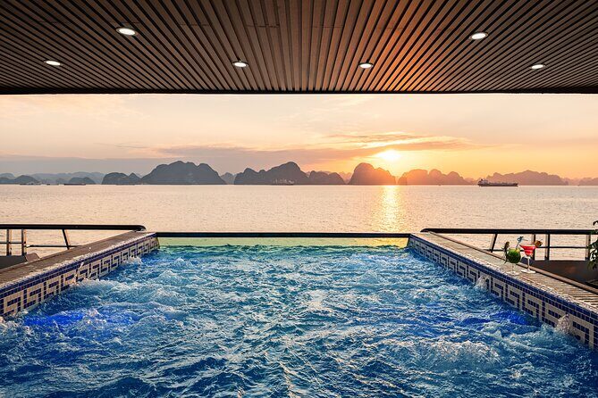 Halong Bay Luxury Day Cruise with Buffet Lunch and Sunset Party - FAQs
