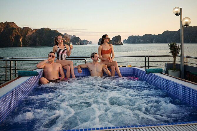 Halong Bay Newest 5 Stars Cruise with Buffet Lunch and Jacuzzi - An In-Depth Look at the Tour Itinerary