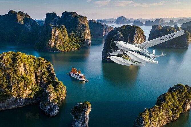 Halong Bay Seaplane- A bird's eye view experience from Sky ( 25') - Good To Know