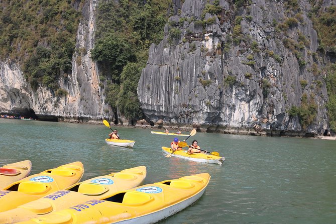 Halong Bay Tour Islands, Cave, Kayak. Lunch. Expressway Transfer - Inclusions