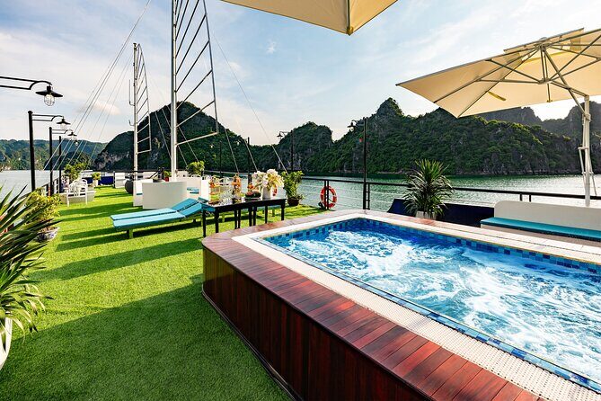 HALONG BEST SELLER -5 Star Day Cruise: Buffet Lunch and Jacuzzi - FAQ