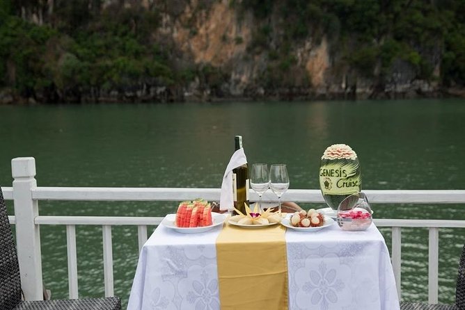 Halong Full Day on Charming Cruise Kayaking Luon Cave Depart Hanoi Old Quarter - Full Day Activities on the Cruise