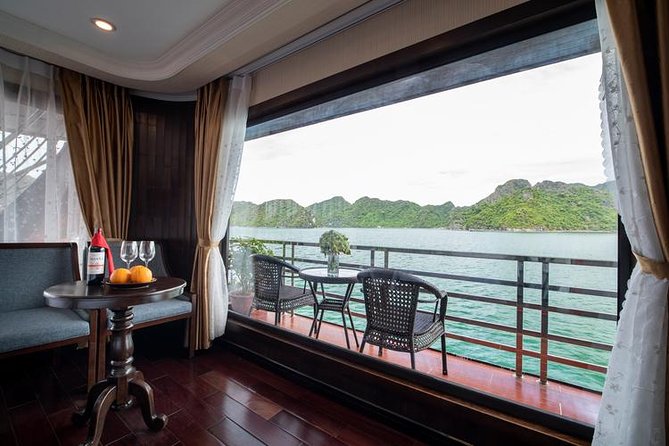 Halong - Lanha Bay 1 Night on the 2nd Deck With La Pandora Cruises - Meeting and Pickup Options