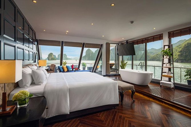 Halong Stellar of the Seas 5star Cruise 2 Nights Experiences on Bay - Luxury Accommodations and Amenities