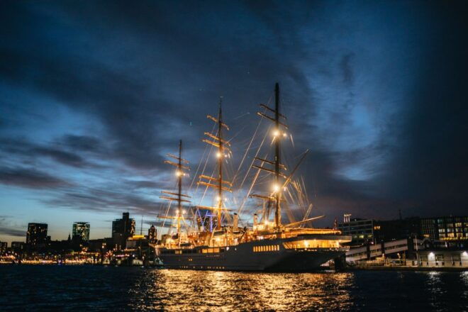 Hamburg: 1-Hour Harbor Evening Lights Cruise - Cruise Along Hafencity and See Its Landmarks