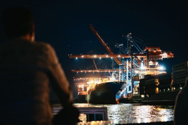Hamburg: 1-Hour Harbor Evening Lights Cruise - Witness the Activity Around the Container Terminals