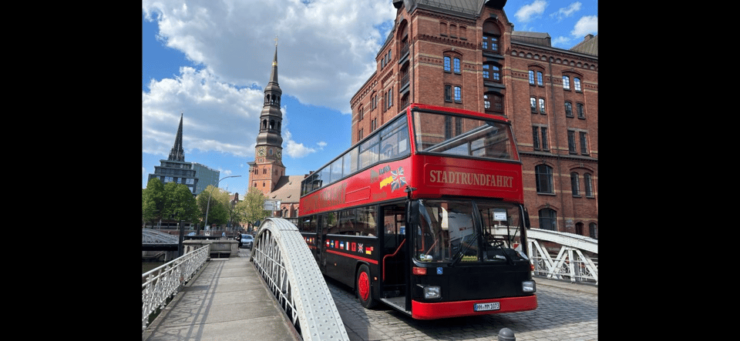 Hamburg: 1-Hour Sightseeing Bus Tour With Live Guide - Key Points