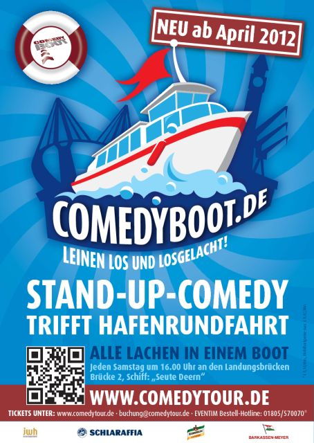 Hamburg: 1-Stunden Comedy-Kreuzfahrt Auf Deutsch - Activity Details